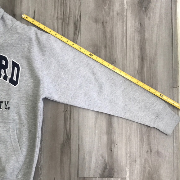 🩶 Oxford University Hoodie Gray Size S - Picture 17 of 17